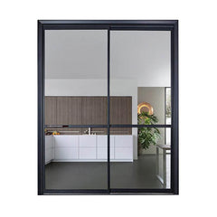 WDMA Waterproof aluminum sliding glass bedroom doors