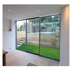 Heavy Duty Sliding Security Glass Patio Sliding Door Aluminium Profile Sliding Door System on China WDMA