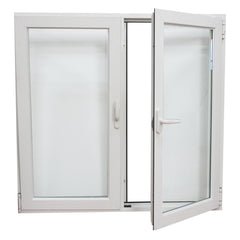 WDMA factory pvc window double glazed casement pvc windows