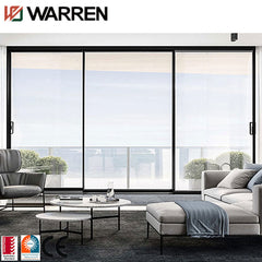 Patio sliding fold door interior aluminum sliding glass door