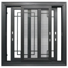 aluminum alloy tempered glass sliding window