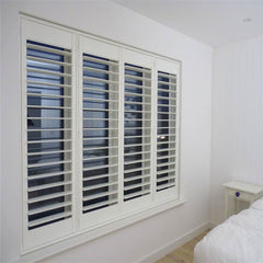 Aluminium Exterior White Automatic Internal shutter Aluminum Louvre Window Shutters Prices