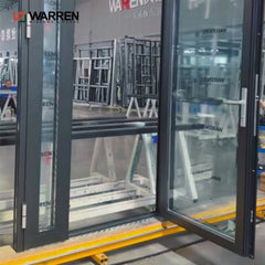 Customization Asymmetric Design Openable Side Lite Price French Door Modern Aluminum Door