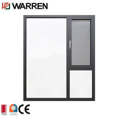 Aluminum thermal break shutter internal casement window