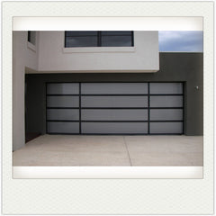 China WDMA Beautiful Design Aluminum Glass Folding Garage Door