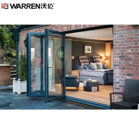 Warren 32 Bifold Door Used Bifold Doors Black Accordion Doors Folding Glass Aluminum Patio