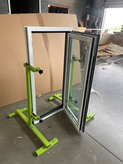 WDMA Tilt and Turn Windows Lowe Glass Aluminum Frame Windows