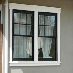 Aluminium Single Vinyl Sliding Casement Top Pvc Aluminum Double Hung Window Price