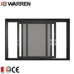 Aluminium 4 panel sliding window 3 three track sliding window