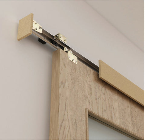 Hidden Track Sliding Barn Door Hardware For Wood Door on China WDMA