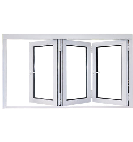 High Quality Australian Standard Aluminium Bi Folding Windows with Internal Blinds on China WDMA