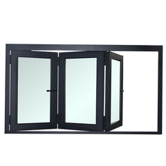 High Quality Australian Standard Aluminium Bi Folding Windows with Internal Blinds on China WDMA