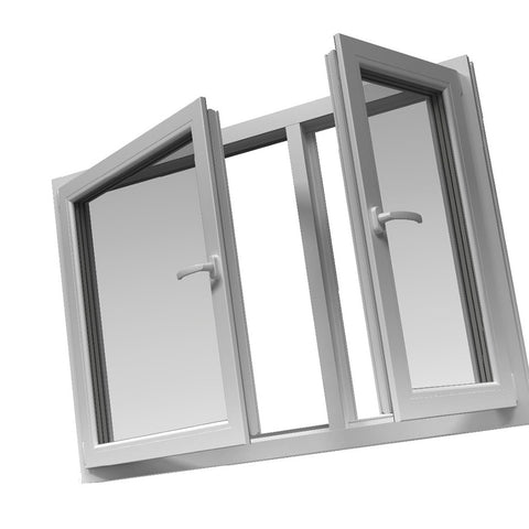 High Quality China Manufacturer Plastic PVC Casemant Windows uPVC Doors and Windows Price on China WDMA