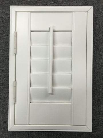 High Quality Custom Made PVC Plantation Windows Shutters