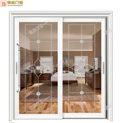 High-end aluminum sliding door system balcony sliding door fire anti-theft heavy-duty aluminum sliding door made in China on China WDMA