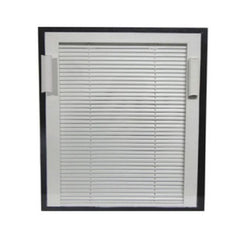 High office cubicle Built-in hollow shutter hollow window blinds on China WDMA