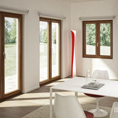 High quality double glazed design upvc french doors/casement doors on China WDMA