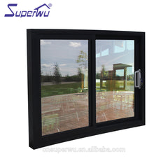 High quality factory horizontal reception sliding window door treatments glass Low Price on China WDMA