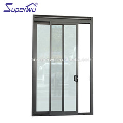 High quality powder coating insulated aluminum double glass sliding patio doors on China WDMA