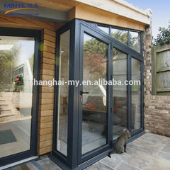 High quality villa used exterior french doors glass bi fold door on China WDMA on China WDMA