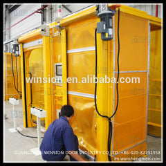 High quanlity roller doors fast speed Alibaba China pvc shutter on China WDMA