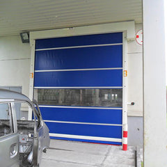 High speed roll up door insulated high speed shutter pvc door industrial door on China WDMA