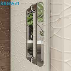 High standard sliding glass shower door hardware handles,shower door sliding rail on China WDMA