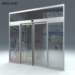 Highends commerical grade Automatic sensor sliding door with German brand electric device on China WDMA