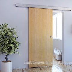 Home Office Interior Closet Door Aluminum Alloy Track /Sliding barn door hardware hanging sliding track on China WDMA