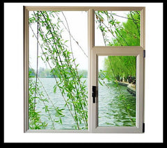 Home window and door manufacturer custom aluminum swing window on China WDMA