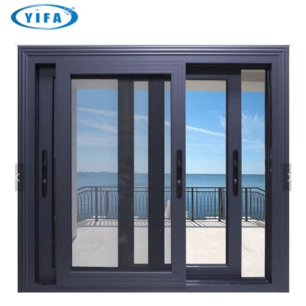 Horizontal Folding Triple Track Aluminum Storm Windows for Sale on China WDMA