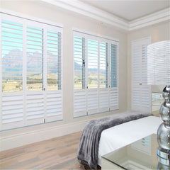 Horizontal Victorian PVC Window Plantation Shutters on China WDMA