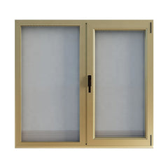 Hot Aluminum Broken Bridge Casement Windows Comfortable Space Aluminium Double Glazed Window on China WDMA