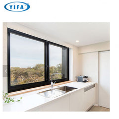 Hot Sale high quality modern house design Aluminum Frame double glazed Sliding Glass Window profile on China WDMA