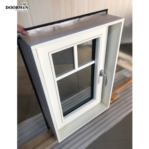 Hot Sale white casement windows window upvc vs wooden cost on China WDMA