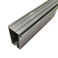 Hot Sales Channel Track Wardrobe Closet Sliding Door Aluminum Extrusion Profile on China WDMA