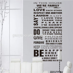 Hot sale Removable English Alphabet Stickers Painting Bedroom TV Sofa Background House bedroom Family Wallpaper Wall Stickers on China WDMA