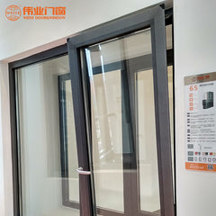 Hot sale aluminium tilt and turn french style curtain aluminium windows style in pakistan