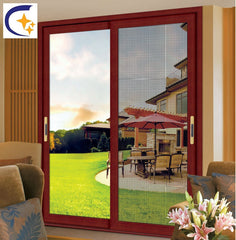 Hot sale design aluminium casement windows sliding doors with double glass on China WDMA