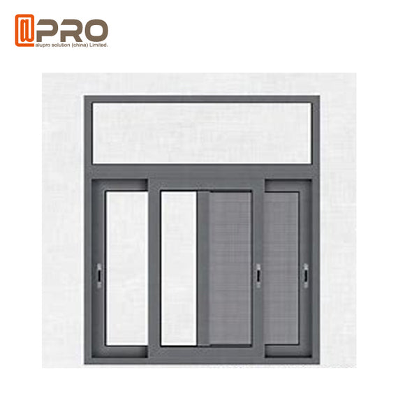 2018 Modern house aluminum windows style of window grills design for sliding windows on China WDMA