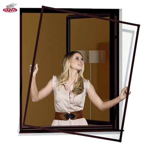 Hot selling customized colors aluminum frames fiberglass anti mosquito net window on China WDMA