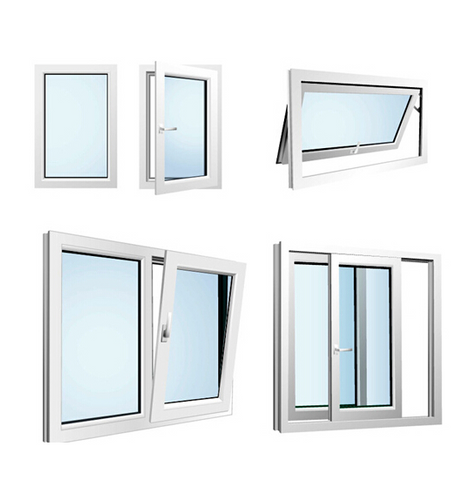 Hurricane Impact Double Glazed Vinyl Storm Casement Windows