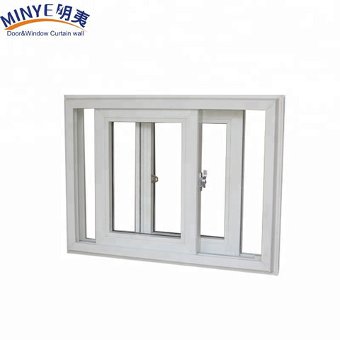 Hurricane proof impact window pvc sliding windows office glass sliding windows on China WDMA