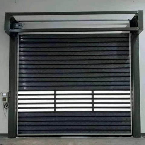 Industrial Door Factory Farm Aluminium Alloy Rolling China Steel Door Low Prices on China WDMA