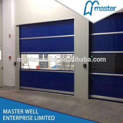 Intelligent fast pvc door/high quality high speed rolling shutters door on China WDMA