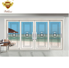 Interior aluminum alloy glass sliding doors glass screen on China WDMA