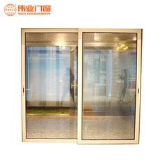 Interior horizontal aluminium sliding door and window for office on China WDMA