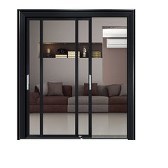 Internal Aluminum Lift-Sliding Door Panel Parts Smart Lift Tempered Glass Aluminium Patio Sliding Door on China WDMA