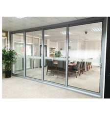 JBD custom aluminium windows best price black aluminium sliding french doors on China WDMA