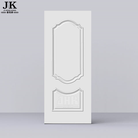 JHK-M06 White Primer MDF Wood Door Skin on China WDMA